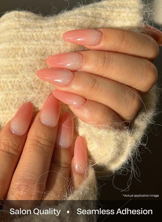 اوهورا شرائط أظافر أوهورا شبه المعالجة (لون وردي فاتح) - متوافقة مع جميع مصابيح الأشعة فوق البنفسجية/LED، بجودة صالونات التجميل، تدوم طويلاً، سهلة الاستخدام والإزالة - تتضمن قطعتين لتحضير الأظافر، ومبرد أظافر، وعصا خشبية - Image 4